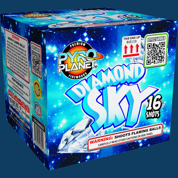 Diamond Sky pyroplanet