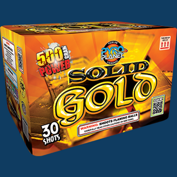 Solid Gold pyroplanet