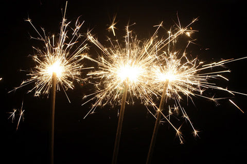 27" Gold Sparkler